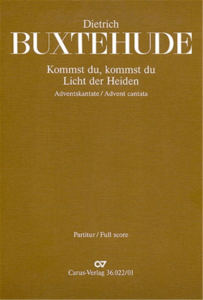Kommst du, Licht der Heiden BuxWV 66